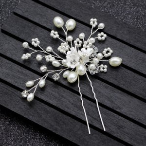 3 Piece Handmade of Bridal Wedding Hair pins